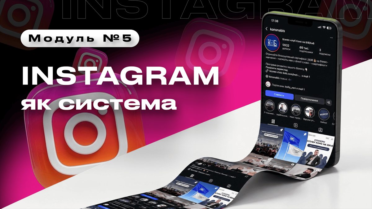 Модуль 5: Instagram як система